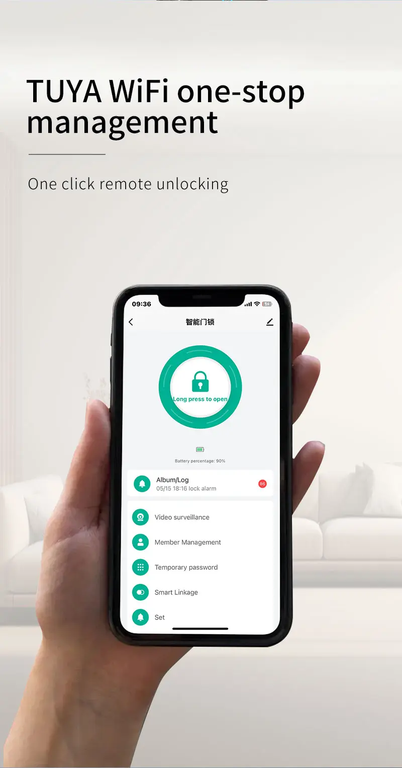 Semi Automatic Intelligent Lock
